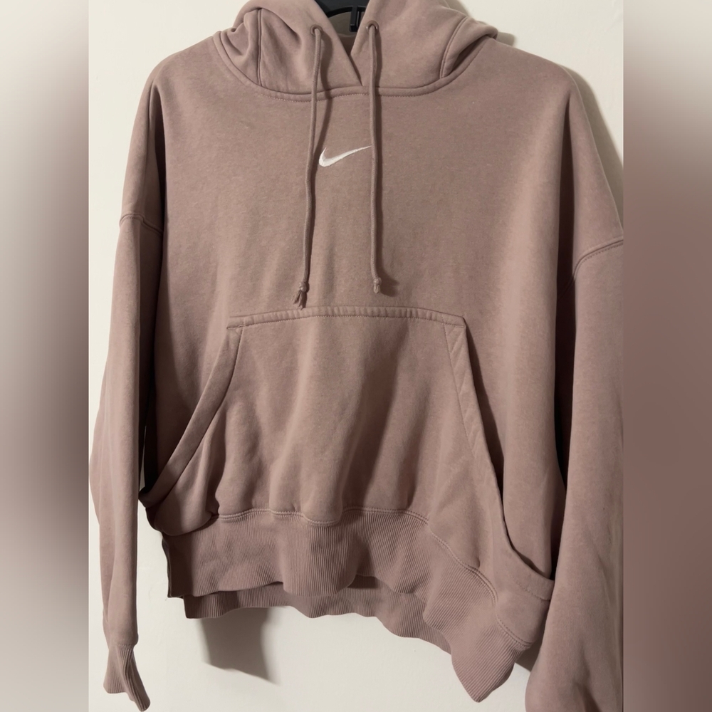 Nike Sportswear Phoenix Mauve Oversized Hoodie